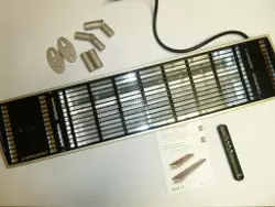 Heizstrahler Test:  Aufbau des Heizstrahlers Heatscope Spot 2800W mit Verkabelung